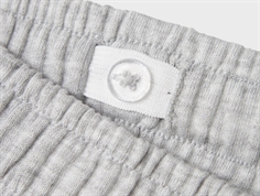 Name It light grey melange straight sweatpants